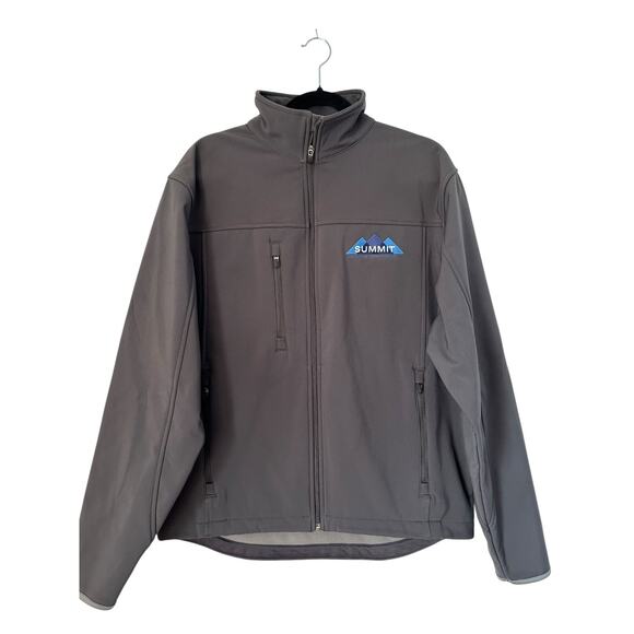 Tri Mountain Performance Jacket M Micro Fleece Summit Industrial Construction - Picture 1 of 10